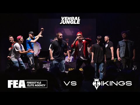FEA vs VIKINGS || Verbal Jungle - Freestyle Show || Semifinale