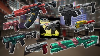 Minecraft TaCZ Cyber Armorer Gunpack - All Weapons Showcase | v1.1.5 | By Koei