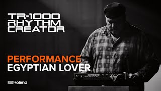 Video thumbnail for Roland TR-1000 Rhythm Creator | Egyptian Lover Performance by RolandChannel