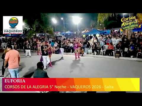 Corsos De La Alegria 2026 5º Noche - VAQUEROS, CARNAVAL SALTA - ARGENTINA (14/02/2026)