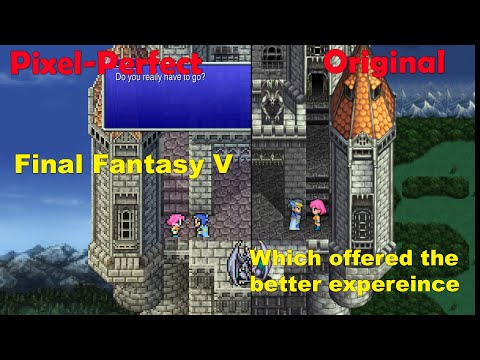 Final Fantasy V pixel perfect or original this is a great game regardless - YouTube