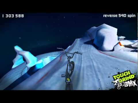 Gold medal in Polar Ridge - Touchgrind BMX