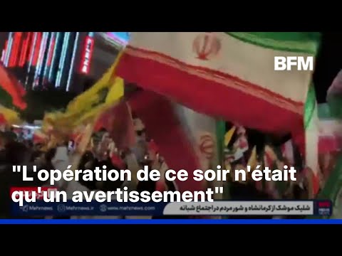 L'Iran déclare que les représailles contre Israël sont un 