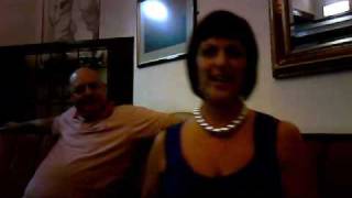 lindas nutjob song at the ball of Kirriemuir x factor