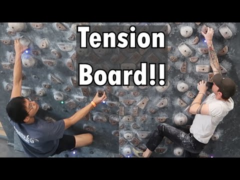 Tension Board Competition IFSC WorldCup Style - Geek Climber V.S. Vertical Thoughts!