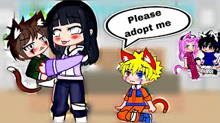No one Adopted him but 💔 || meme || Part 10 ||Naruto || Gacha Club