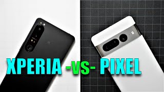 Google Pixel 7 Pro vs Sony Xperia 1 IV: The most important phones of the year