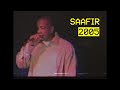 Saafir announces Good Game: The Transition album during performance in San Francisco