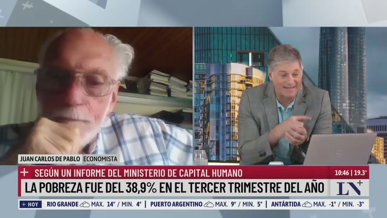 La pobreza fue del 38,9% en el tercer trimestre del año