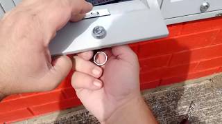 How To Open A  Tubular Lock And Replace It