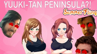 YUUKI-TAN PENINSULA?! - Summer Fling Visual Novel Gameplay Part 2