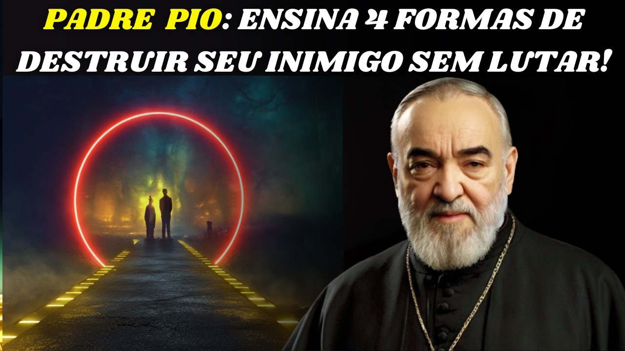 PADRE PIO: 4 MANEIRAS DE DESTRUIR SEU INIMIGO SEM LUTAR!
