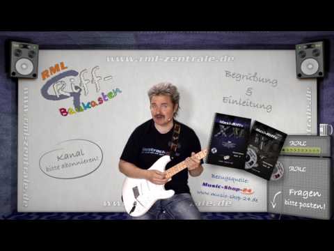 E-Gitarre für Fortgeschrittene - Riffs selber bauen 01 - Begrüßung und Einleitung