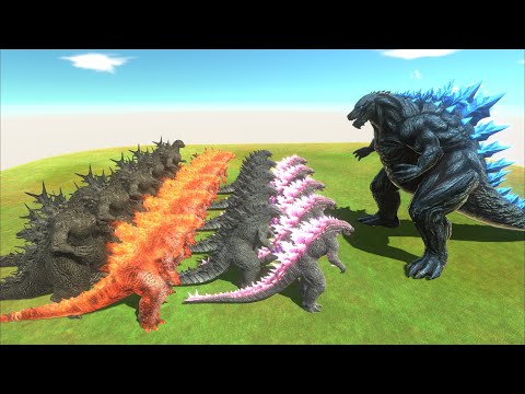 x5 Evolved + Minus One + Thermo + 2014 Godzilla VS Godzilla Earth