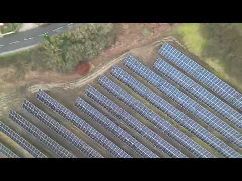 Large Ground Mount PV & Battery Storage System Installation.