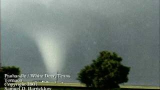 preview picture of video 'Panhandle to White Deer, Texas Wedge Tornado'