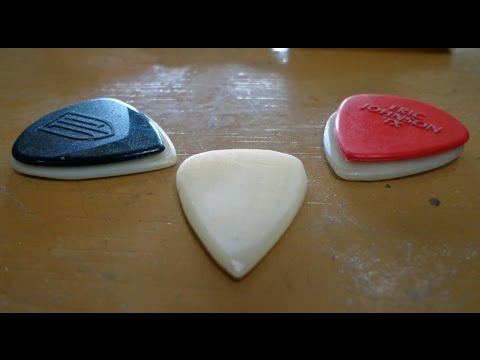 DIY Bone guitar Pick ( plectrum for guitar playing ) - guitar learner