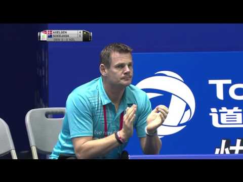 TOTAL BWF Thomas & Uber Cup Finals 2016 | Badminton Day 3/S1-Thomas Cup Grp D- DEN vs NZL (Court 2)