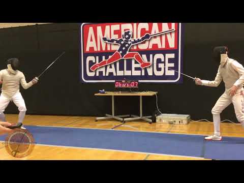American Challenge ROC 2017 Foil - L4 - Palazzolo USA v Alvear CHI