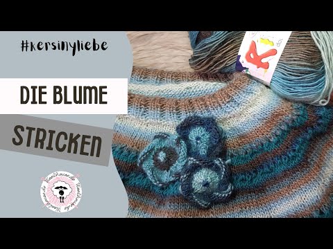 KAL Kersiny - Love / RvO / Knitting a Flower / Appliqué