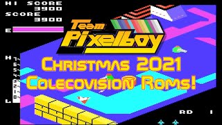 Team PixelBoy Christmas 2021 Colecovision Rom Release!