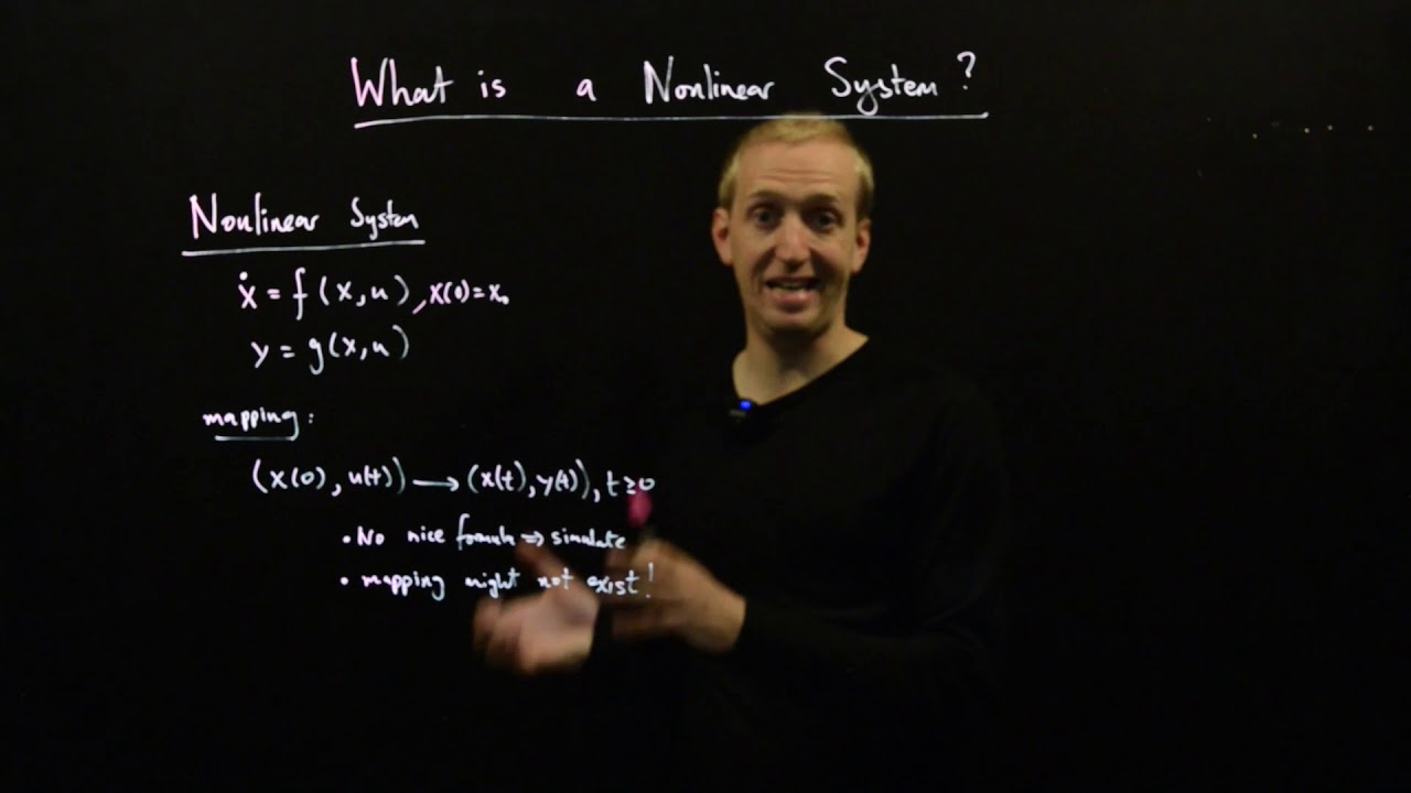 What is a nonlinear system?