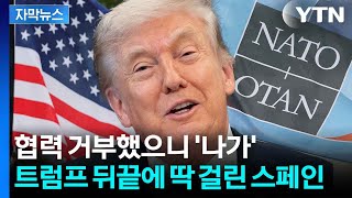 [자막뉴스] 트럼프 리스트 속 '나쁜 동맹국'...스페인, 나토서 쫓겨나나 / YTN