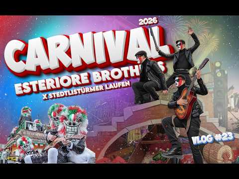 CRAZY!? 🎭🔥 CARNIVAL 2026 -  with THE ESTERIORE BROTHERS FLOAT | Vlog #23