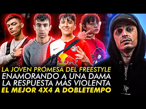 🌟*Este chaval será una estrella mundial*🌟 BLON REACCIONA A MOMENTOS RANDOM Y ÉPICOS DEL FREESTYLE
