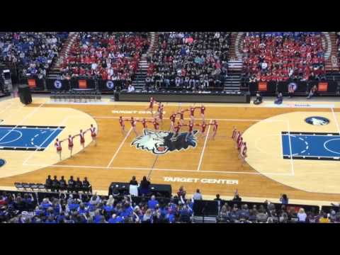 Brainerd Warrior Dance Team "The Kixters" State Kick 2016 "Love"