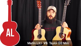 Video thumbnail for Taylor GS Mini VS Martin LX1 by Acoustic Letter