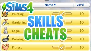 How To Cheat Skills (Tutorial) - The Sims 4