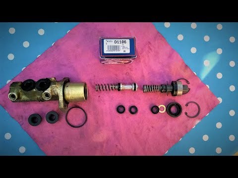 Brakes : Master cylinder rebuild.