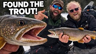 We Found the Trout! Ice Fishing a Newly Opened Lake in the North Maine Woods