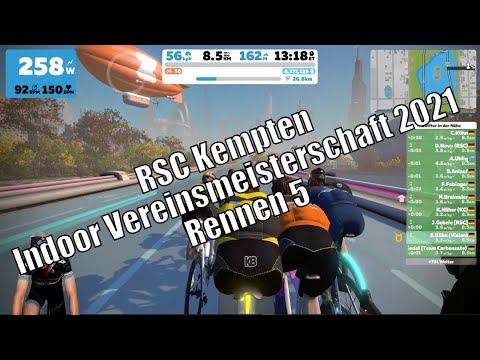 RSC Kempten Indoor Vereinsmeisterschaft 2021 - Rennen 5