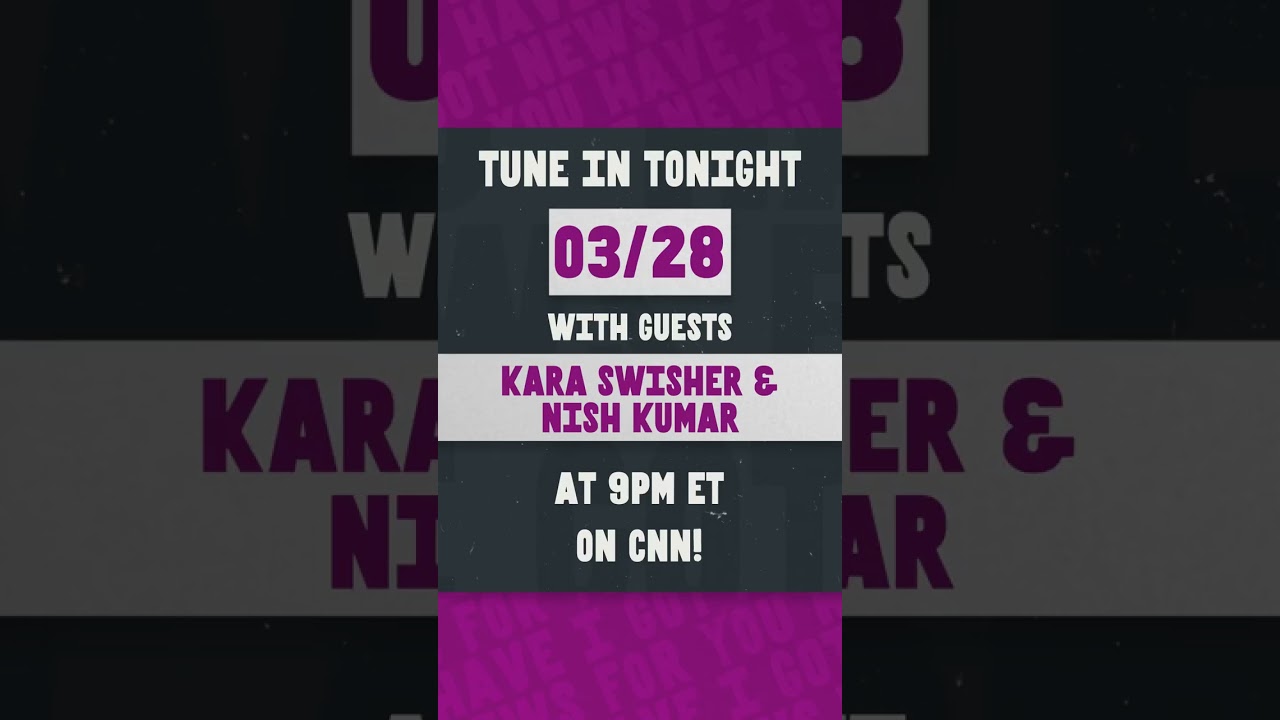 TONIGHT! Journalist Kara Swisher & Comedian Nish Kumar!
