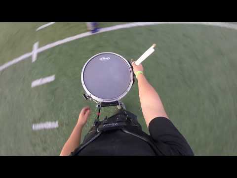ThunderRidge Highschool Marching Band 2019 Show Cloud 9 Snare Cam