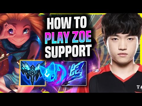LEARN HOW TO PLAY ZOE SUPPORT LIKE A PRO! - T1 Keria Plays Zoe Support vs Blitzcrank! | Season 2022