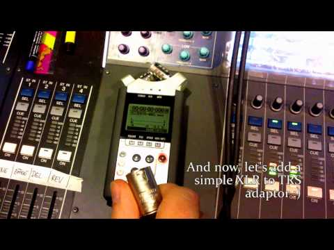 Zoom H4n Mic Level vs. Line Level