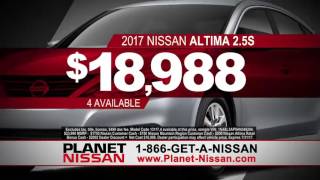 Planet Nissan 2017 Altima 2017 Nissan Sentra