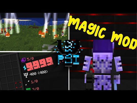 Psi Mod Showcase ( Minecraft 1.16.5 Version 1.16-97 )