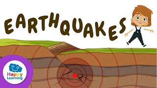 LEARN about EARTHQUAKES | Happy Learning 🌏 🫨 🌋