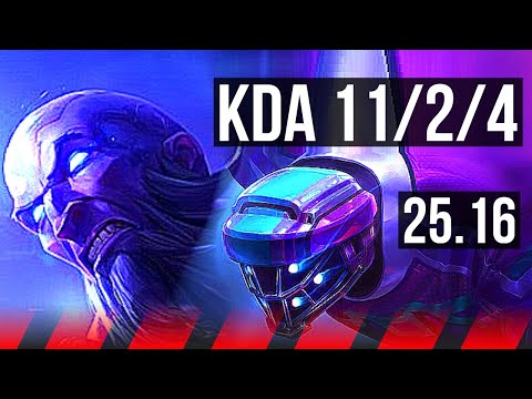 RYZE vs JAX (TOP) | 11/2/4, Godlike | KR Master | 25.16