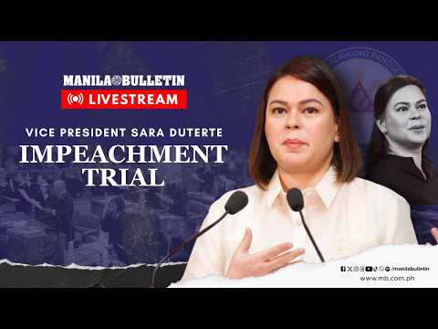 LIVE: Impeachment trial on VP Sara Duterte (Day 22) | Sept. 7