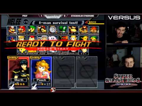 VS Weekly 11/27/16 - Winners Semis - Pwof (Marth,Sheik) vs Stockholm Syndrome (Peach) - Melee