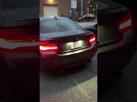 BMW M240i Remus exhaust