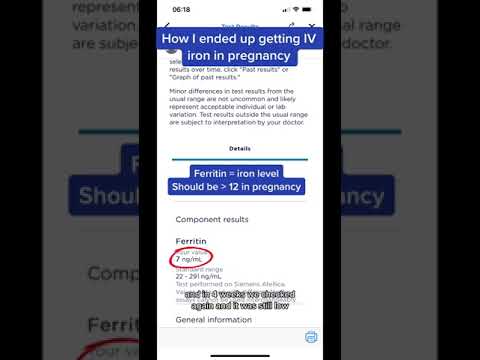 IV Iron in Pregnancy