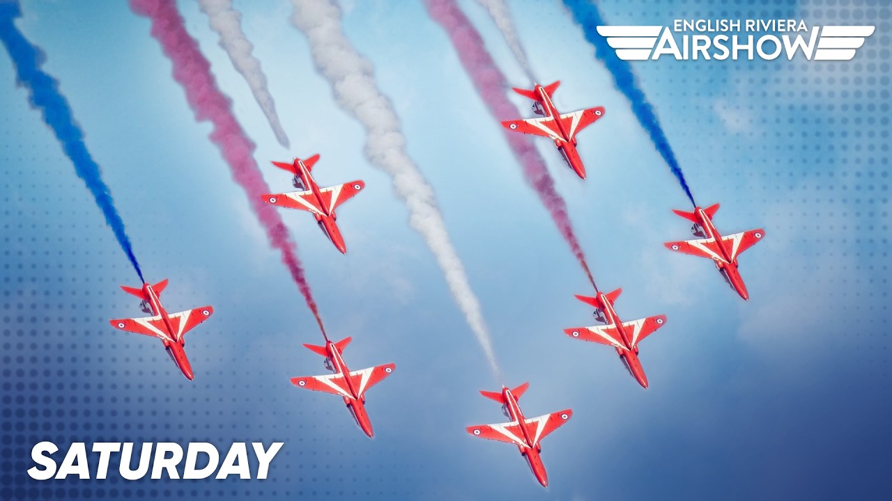 LIVE: English Riviera Airshow 2026 — Saturday 30th May