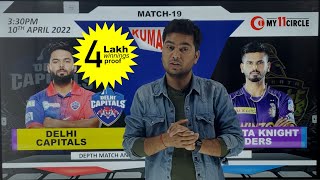 KKR vs DC Dream11, KOL vs DC Dream11, Kolkata vs Delhi Dream11: Match Preview, Stats and Analysis
