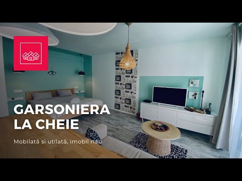 Garsoniera de vanzare in Sibiu - mobilata si utilata modern - zona centrala